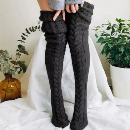 Chaussettes d'hiver extra longues - Gardez vos pieds au chaud