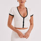 Katimy Top de Punto Blanco