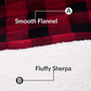 Ultra-comfortable giant plaid sweater for total relaxation