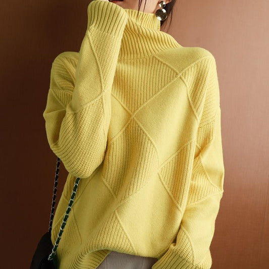 Cashmere turtleneck sweater: Elegance and comfort for winter